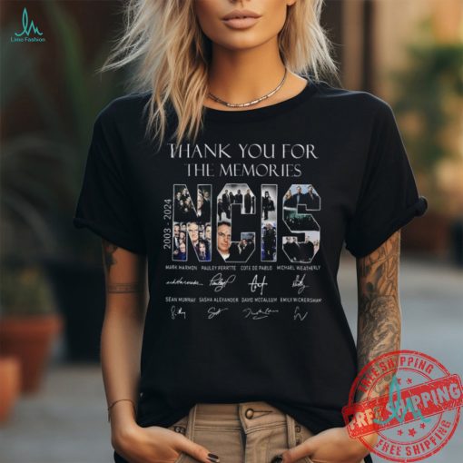 Anniversary 2003 2024 Thank You For The Memories Signatures Shirt