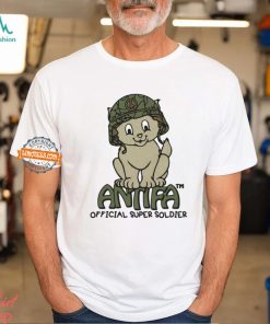 Antifa Official Super Soldier By Renaissance Man Shirt