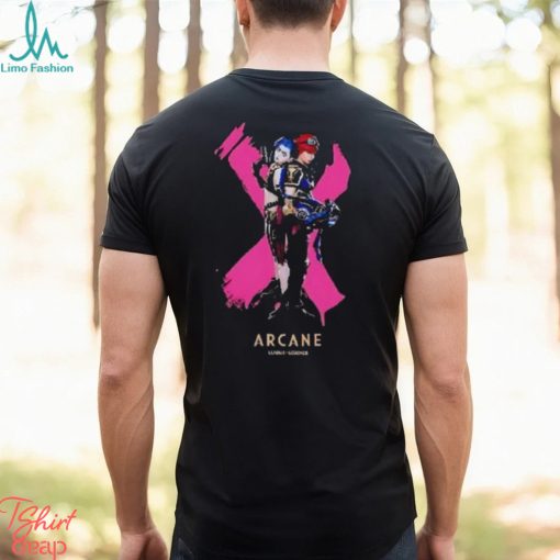 Arcane League Legends Jinx And Vi Shirt