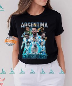 Argentina 2024 Copa America Champions T Shirt