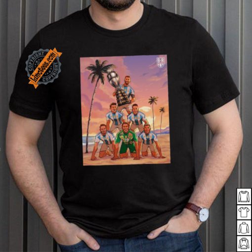 Argentina Are Copa América Champions Again 2024 Shirt