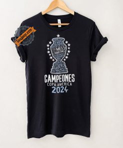 Argentina Copa America Champions Messi 10 Shirt 2024 Copa America 2024 Champions T Shirt Argentina Champions Shirt