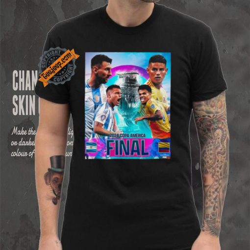Argentina vs Colombia 2024 Copa America Final Is Set Shirt