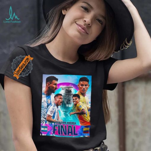 Argentina vs Colombia 2024 Copa America Final Is Set Shirt