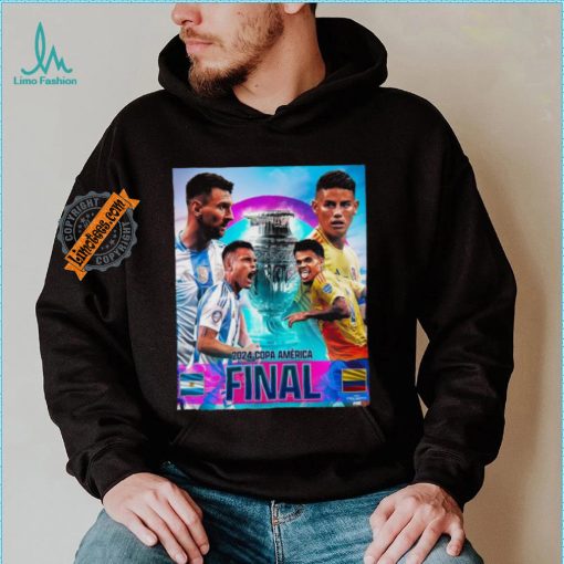 Argentina vs Colombia 2024 Copa America Final Is Set Shirt