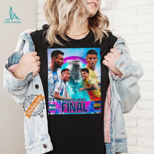 Argentina vs Colombia 2024 Copa America Final Is Set Shirt