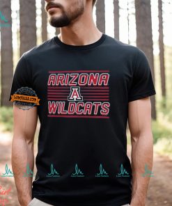 Arizona Wildcats Navy Shadow Slant T Shirt