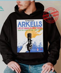 Arkells Live At Canada Olympic House August 5 6 2024 Paris France Poster Shirt