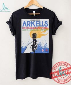 Arkells Live At Canada Olympic House August 5 6 2024 Paris France Poster Shirt
