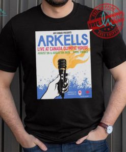 Arkells Live At Canada Olympic House August 5 6 2024 Paris France Poster Shirt