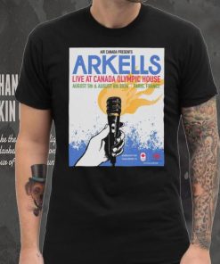 Arkells Live At Canada Olympic House August 5 6 2024 Paris France Poster Shirt