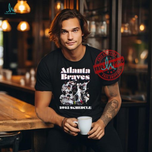 Atlanta Braves 2025 Schedule Shirt