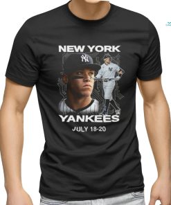 Atlanta Braves 2025 Tour New York Yankees July 18 20 Shirt