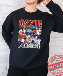 Atlanta Braves Ozzie Albies retro graphic shirt