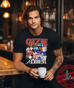 Atlanta Braves Ozzie Albies retro graphic shirt