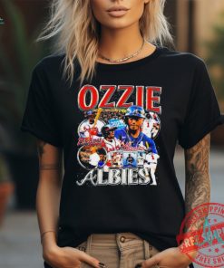Atlanta Braves Ozzie Albies retro graphic shirt