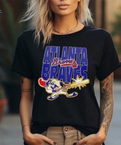 Atlanta Braves Tasmanian Devil Looney Tunes shirt