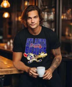 Atlanta Braves Tasmanian Devil Looney Tunes shirt