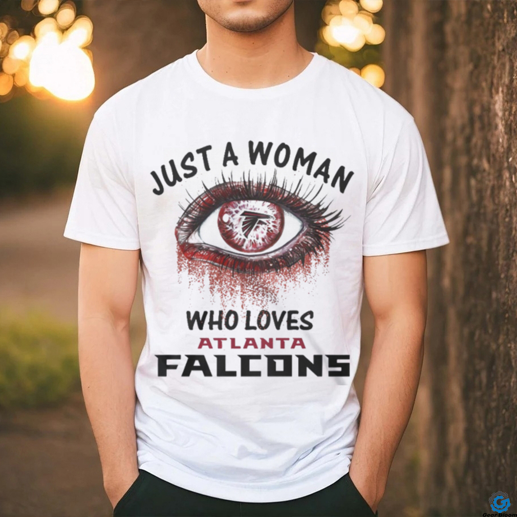 Atlanta Falcons Fooball Shirt, Just A Woman Who Lover Atlanta Falcons T Shirt Atlanta Falcons Fooball Shirt, Just A Woman Who Lover Atlanta Falcons T Shirt