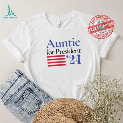 Auntie For President 2024 Kamala Harris Shirt