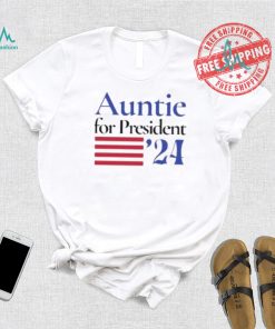 Auntie For President 2024 Kamala Harris Shirt