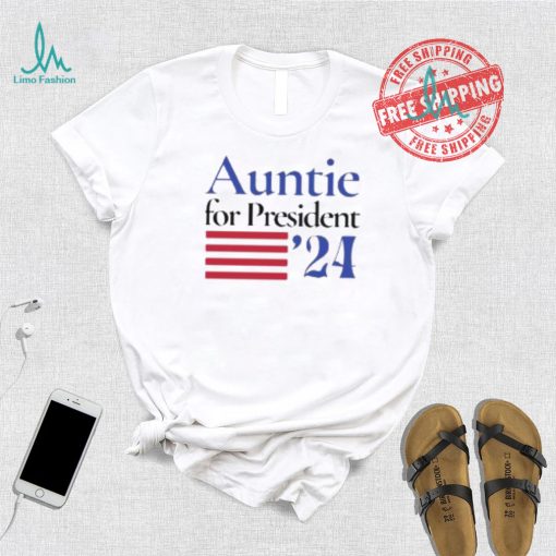 Auntie For President 2024 Kamala Harris Shirt