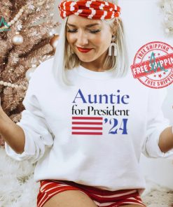 Auntie For President 2024 Kamala Harris Shirt