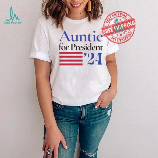 Auntie For President 2024 Kamala Harris Shirt