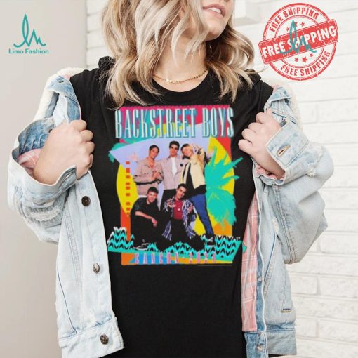 Awesome Backstreet Boys Cancun 2024 Retro Group Shirt