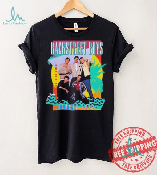 Awesome Backstreet Boys Cancun 2024 Retro Group Shirt
