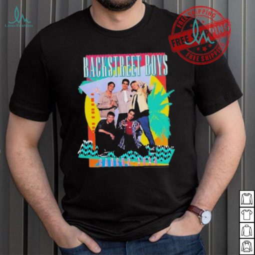 Awesome Backstreet Boys Cancun 2024 Retro Group Shirt