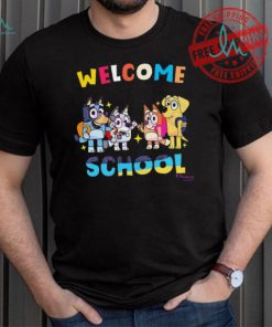 Awesome Bluey friends welcome back to school shirt