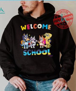 Awesome Bluey friends welcome back to school shirt