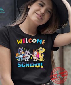 Awesome Bluey friends welcome back to school shirt