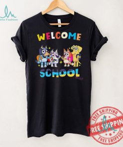 Awesome Bluey friends welcome back to school shirt