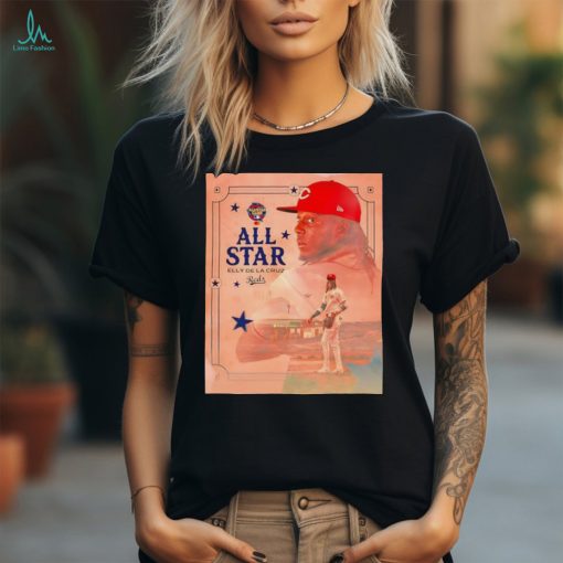 Awesome Elly De La Cruz Cincinnati Reds 2024 All Star Game poster shirt