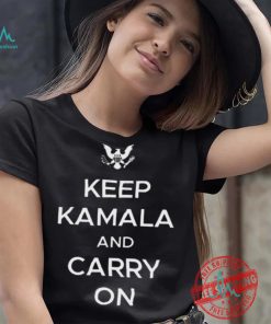 Awesome Keep Kamala And Carry On Shirt, hoodie, sweater, long sleeve and tank top Awesome Keep Kamala And Carry On Shirt