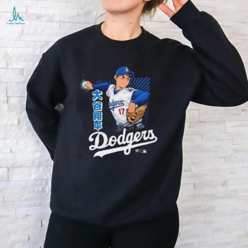 Awesome Shohei Ohtani Los Angeles Dodgers Baseball Player Anime 2024 T shirt