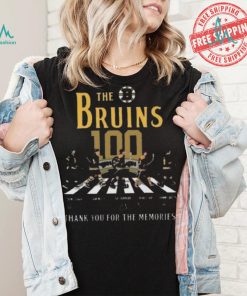 Awesome The boston bruins 100 thank you for the memories signatures shirt