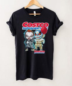 Baby Jack Skellington and Baby Pennywise Costco Wholesale logo 2024 shirt