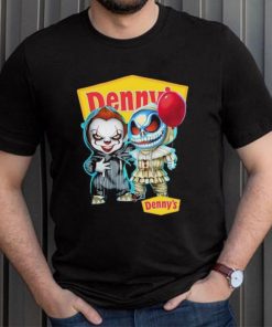 Baby Jack Skellington and Baby Pennywise Denny’s logo 2024 shirt, hoodie, sweater, long sleeve and tank top Baby Jack Skellington and Baby Pennywise Denny’s logo 2024 shirt