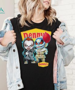 Baby Jack Skellington and Baby Pennywise Denny’s logo 2024 shirt, hoodie, sweater, long sleeve and tank top Baby Jack Skellington and Baby Pennywise Denny’s logo 2024 shirt