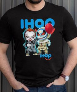 Baby Jack Skellington and Baby Pennywise Ihop logo 2024 shirt, hoodie, sweater, long sleeve and tank top Baby Jack Skellington and Baby Pennywise Ihop logo 2024 shirt
