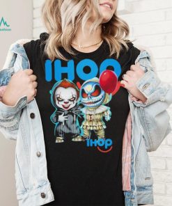 Baby Jack Skellington and Baby Pennywise Ihop logo 2024 shirt, hoodie, sweater, long sleeve and tank top Baby Jack Skellington and Baby Pennywise Ihop logo 2024 shirt