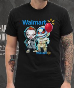 Baby Jack Skellington and Baby Pennywise Walmart logo 2024 shirt, hoodie, sweater, long sleeve and tank top Baby Jack Skellington and Baby Pennywise Walmart logo 2024 shirt