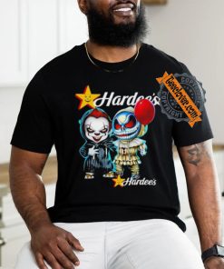 Baby Pennywise and Baby Jack Skellington Hardee’s 2024 shirt