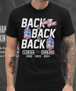 Back To Back To Back Florida Everblades 2022–2023–2024 Hawaiian Shirt