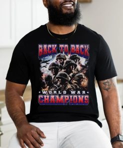 Back To Back World War Champions Shirt