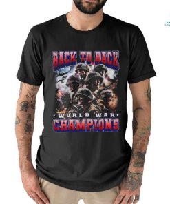 Back To Back World War Champions Shirt