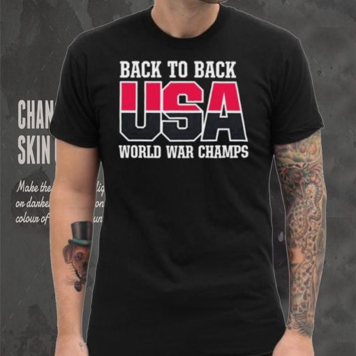 Back To Back World War Champs Shirt